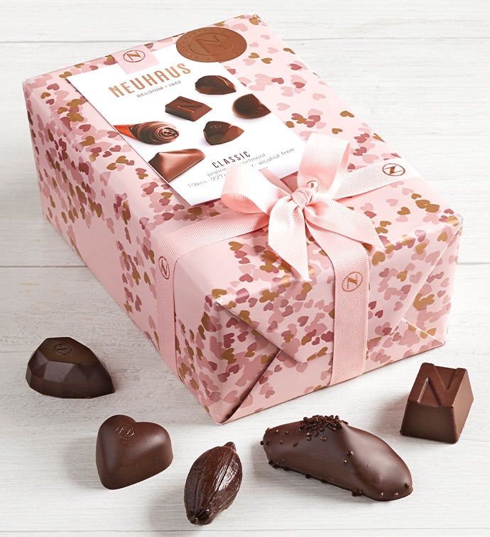 Neuhaus Valentine Dark Chocolate Ballotin 19 pc
